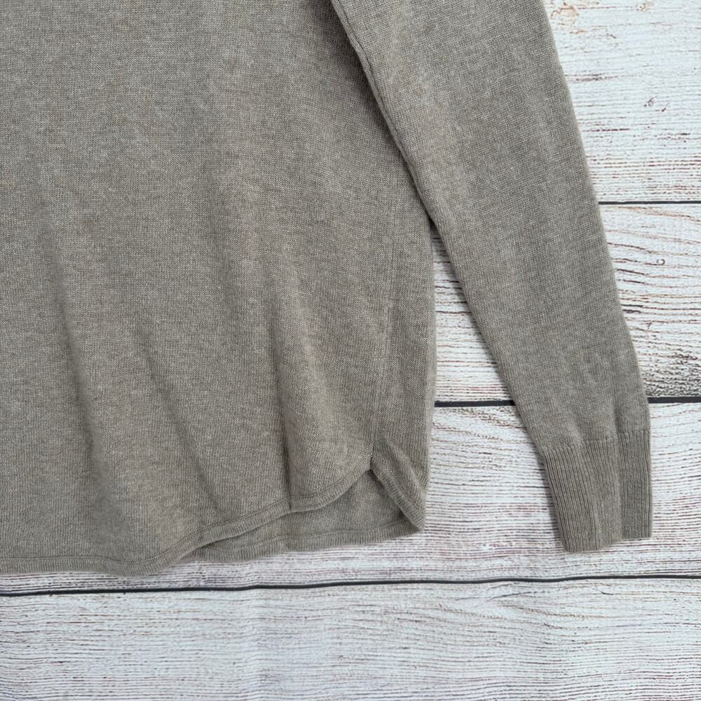 Madewell Ashbury Mockneck Sweater Womens XXS Beige Merino Wool Alpaca NEW - Picture 14 of 14